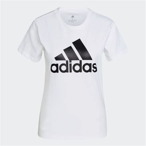 Adidas Essentials Logo Tee White Adidas Canada