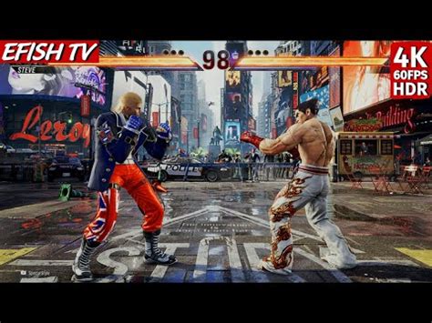 Steve Fox Vs Kazuya Mishima Hardest AI Tekken 8 YouTube