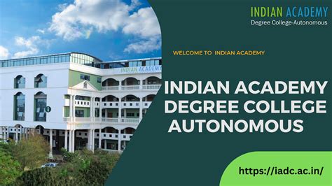 Welcome To Indian Academy Degree College By Indiaacademy Issuu