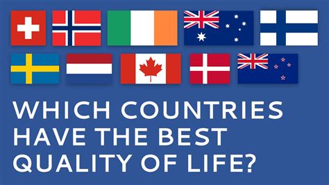 Countries With The Best Quality Of Life YouTube