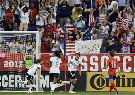 Abby Wambach Breaks Mia Hamms Goals Record As Us Beats South Korea 5