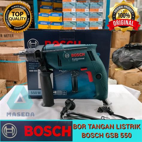 Jual Bosch Gsb Re Mesin Bor Tembok Kayu Besi Mm Impact Drill