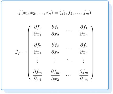 How To Calculate The Jacobian Matrix And Determinant