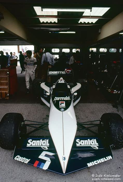 Brabham Bmw Bt Pits And Garage Hockenheim Nelson Piquet