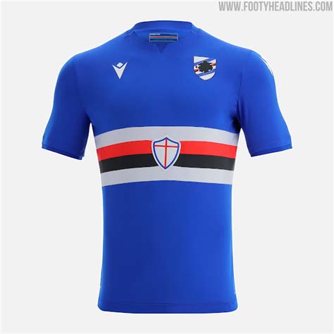 Sampdoria 21 22 Home Kit Released Footy Headlines