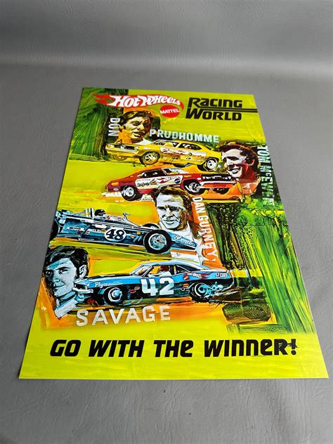 Vintage Snake Mongoose Hot Wheels Redline Poster X Vintage Drag Racing X Not Framed