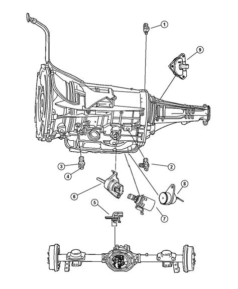 Dodge Durango Sensor Solenoid Trans Variable Force Solenoid