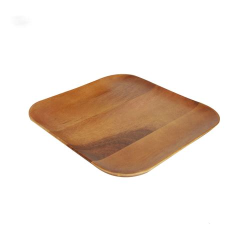 Acacia Wood Round Plate 120063 Thai Forward