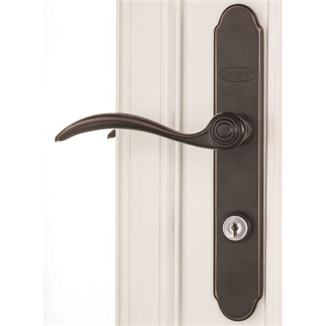 Larson Tradewinds Selection Low E 36 In X 81 In Almond Full View Aluminum Storm Door With Handle