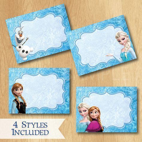 Free Frozen Printables Food Labels Disney Frozen Food Labels Artofit