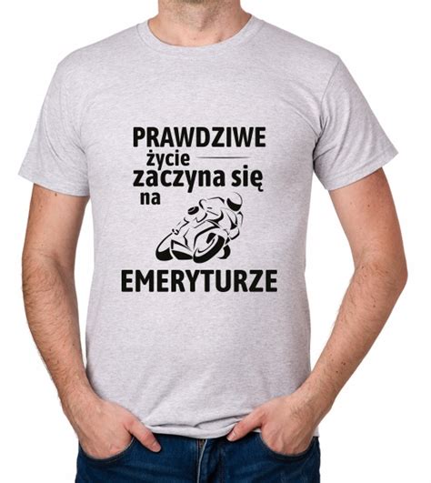 Koszulka Dla Emeryta Emerytki Prezent Allegro Pl