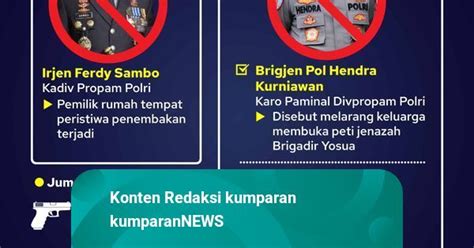 Infografik Kapolri Nonaktifkan Perwira Di Kasus Brigadir Yosua