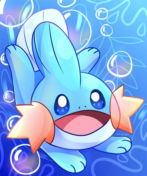 Mudkip Underwater By Angelrosestar On Deviantart