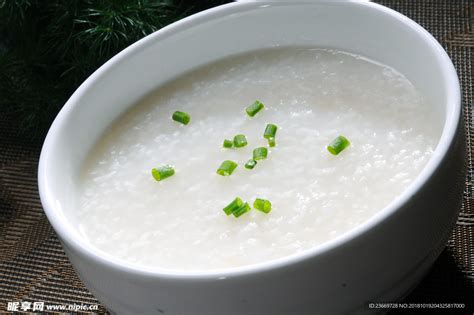 白粥摄影图 传统美食 餐饮美食 摄影图库 昵图网