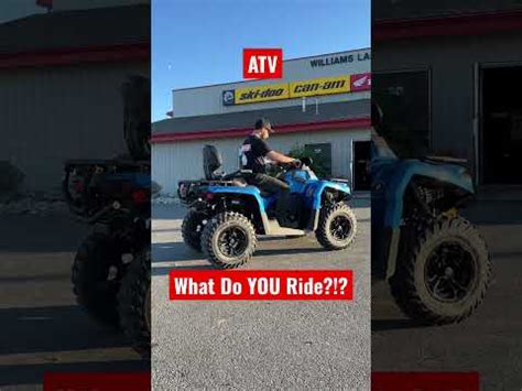 Dirtbike Vs ATV Vs Side By Side What Do YOU Ride YouTube