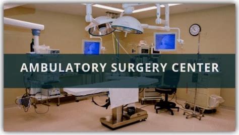 Ambulatory Surgery Centre Market Set To Surge As Minimally