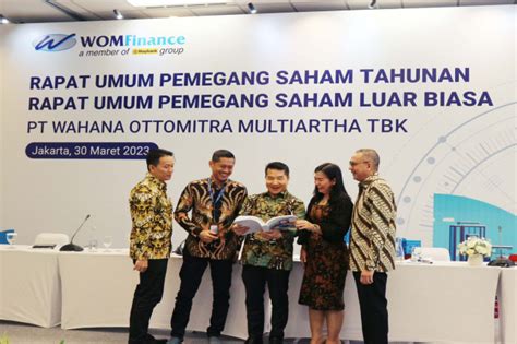 Siap Siap Wom Finance Bagikan Dividen Tunai Rp Miliar Mei Mendatang