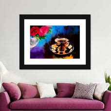 Coffee And Flowers Wall Art | Painting