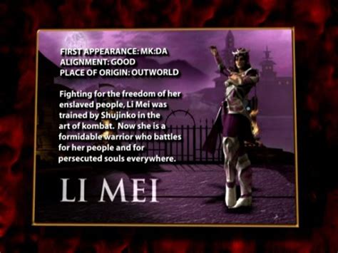 Li Mei (Mortal Kombat)