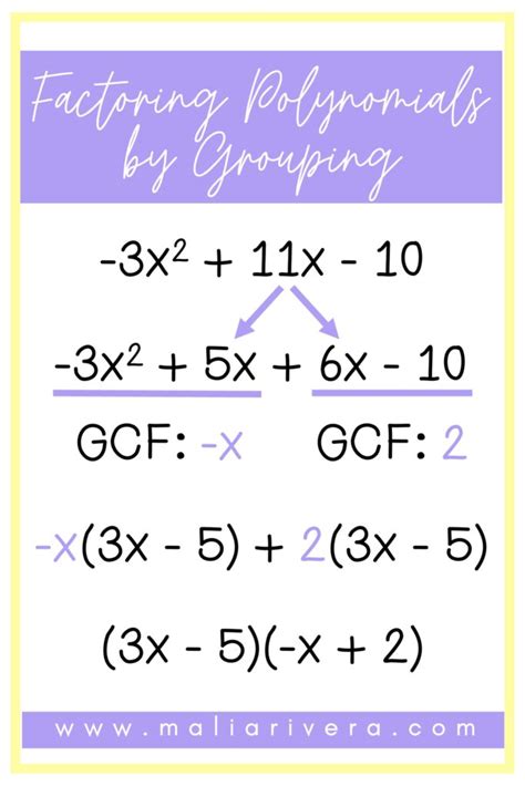 Factoring Examples