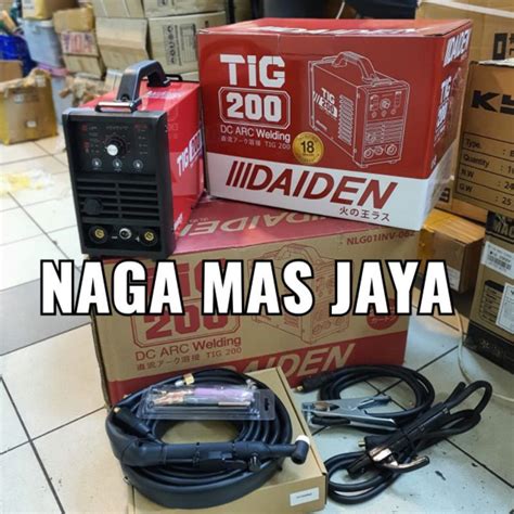 Jual Mesin Las Argon Daiden Tig 200 Pulse Trafo Las Argon Daiden Tigi