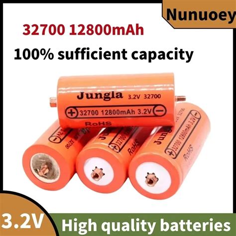 100 Original 32700 12800mah 3 2v Lifepo4 Rechargeable Battery Professional Lithium Iron