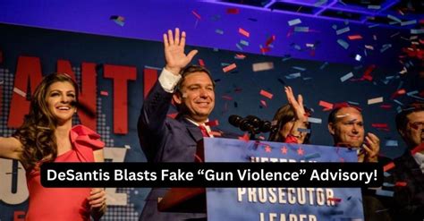 Gov Desantis Says He Wont Comply With Gun Control Advisory From