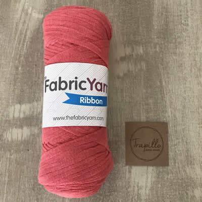 RIBBON 150 MTS COLOR CORAL Trapillo Para Crear