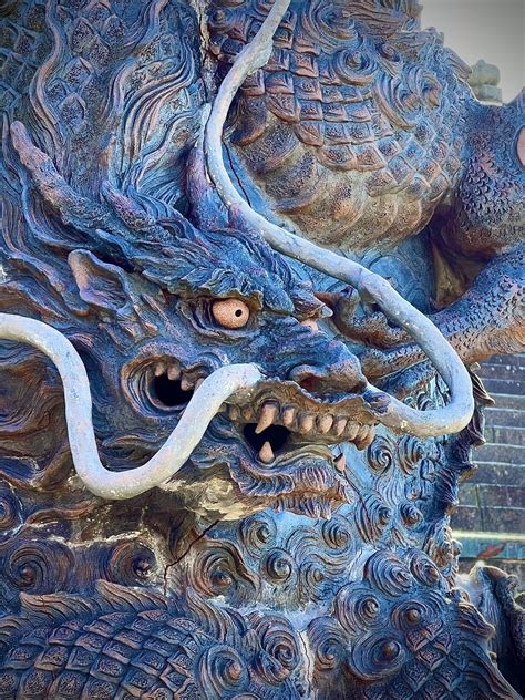 The Blue Dragon Of Kiyomizu Dera Alo Japan