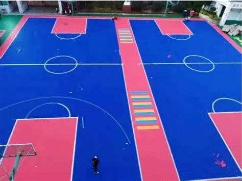 Pp Synthetic Interlocking Outdoor Portable Sports Flooring Removable