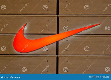 Nike-Zeichen redaktionelles foto. Bild von blau, gewebe - 23662321