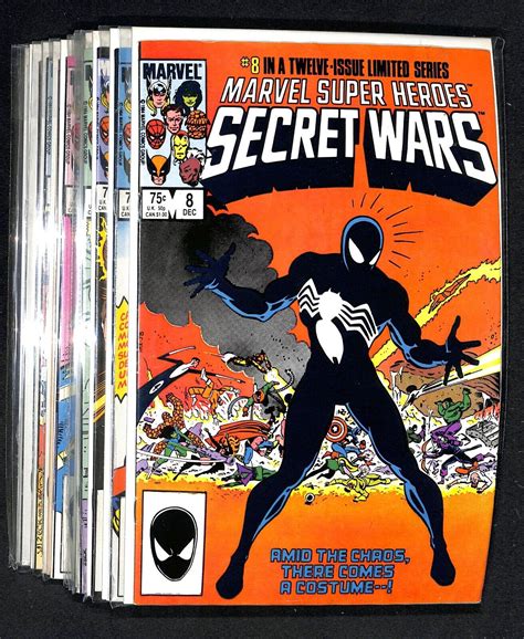 Marvel SuperHeroes Secret Wars 1 12 1st SpiderMan Black Costume XO 41