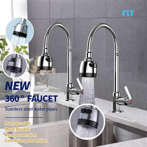kitchen faucet pull  sink wall mounted faucet  nozzle