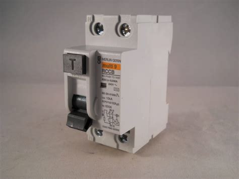 Merlin Gerin RCCB 63 30mA Double Pole RCD 63A Multi9 Schneider