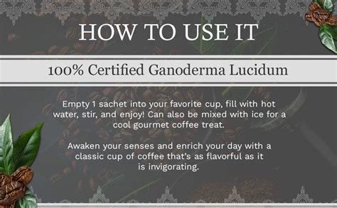 Organo Gold Cafe Supreme 100 Certified Ganoderma Extract