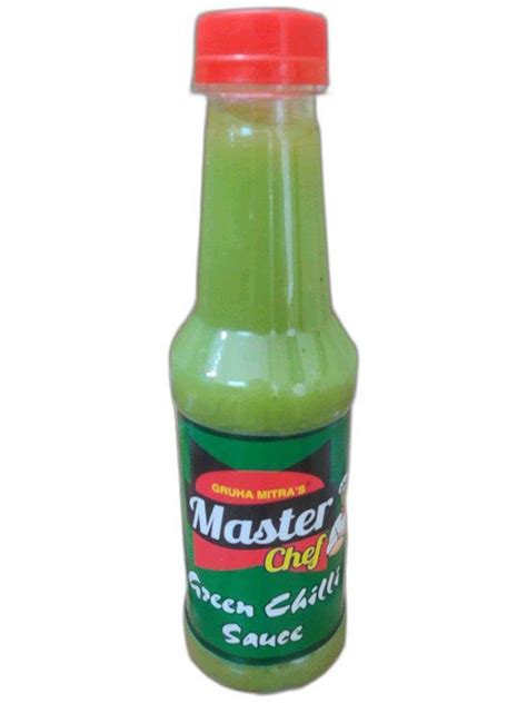 Chilli 200ml Gruha Mitra Master Chef Green Chilly Sauce Packaging Type