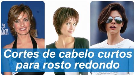 Corte De Cabelo Curto Para Rosto Redondo Para Senhoras