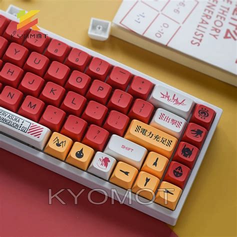 Kyomot 138 Key Evangelion 02 Eva Second Machine Dye Pbt Xda Profile