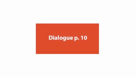 Calam A Section Le On Dialogue P Youtube