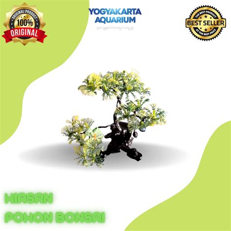 Jual Hiasan Aquarium Pohon Bonsai Kecil Shopee Indonesia