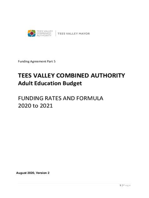 Fillable Online Teesvalley Ca Gov Spending Of The Dfe On The National Tutoring Programme And