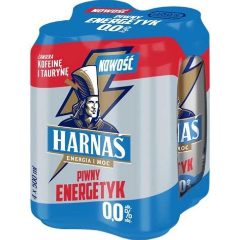 PIWO HARNAŚ PIWNY ENERGETYK 0 0 5L 4PACK PUSZ dobra cena sklep