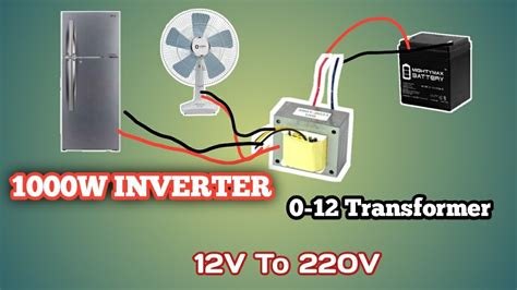 1000W Simple Inverter Powerfull | | 12V to 220V Inverter 1000W - YouTube