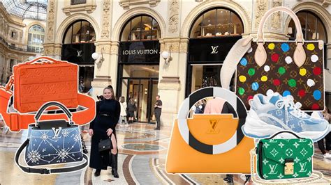 Milan Louis Vuitton Luxury Shopping Vlog Full Store Tour Louis