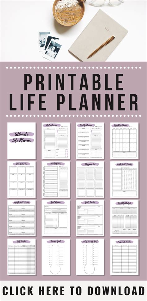 Life Planner Template