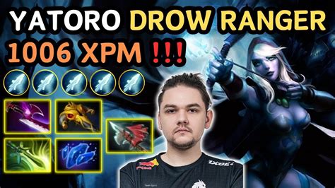 YATORO DROW RANGER Hard Carry 1006 XPM 26K NET WORTH Master Tier