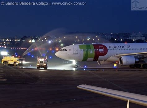 IMAGENS TAP Faz Voo Inaugural Entre Lisboa Portugal E Porto Alegre