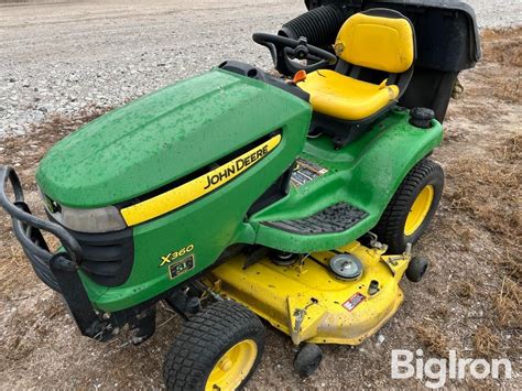 2012 John Deere X360 Lawn Mower Bigiron Auctions