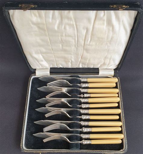 Harrison Fisher Co Fish Cutlery For Edwardian Catawiki