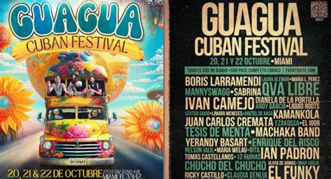 Guagua Cuban Festival Miami Se Prepara Para Celebrar La Cultura Cubana